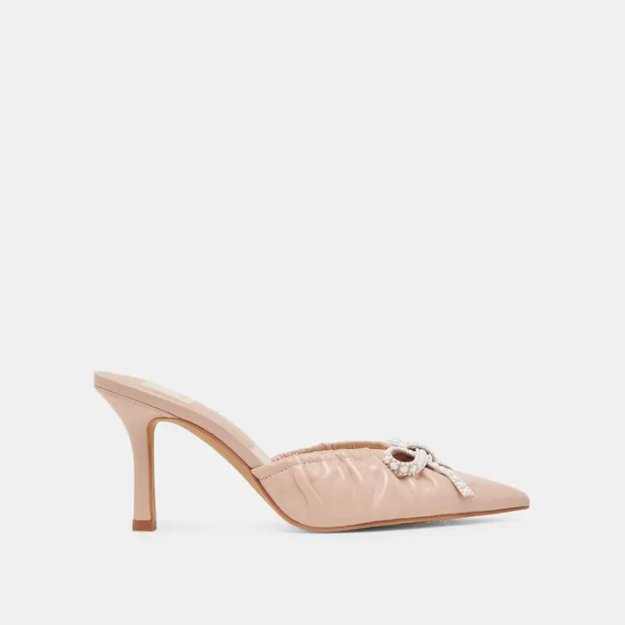 Heels Women Dolce Vita Kairi Pearl Heels Blush Crinkle Patent
