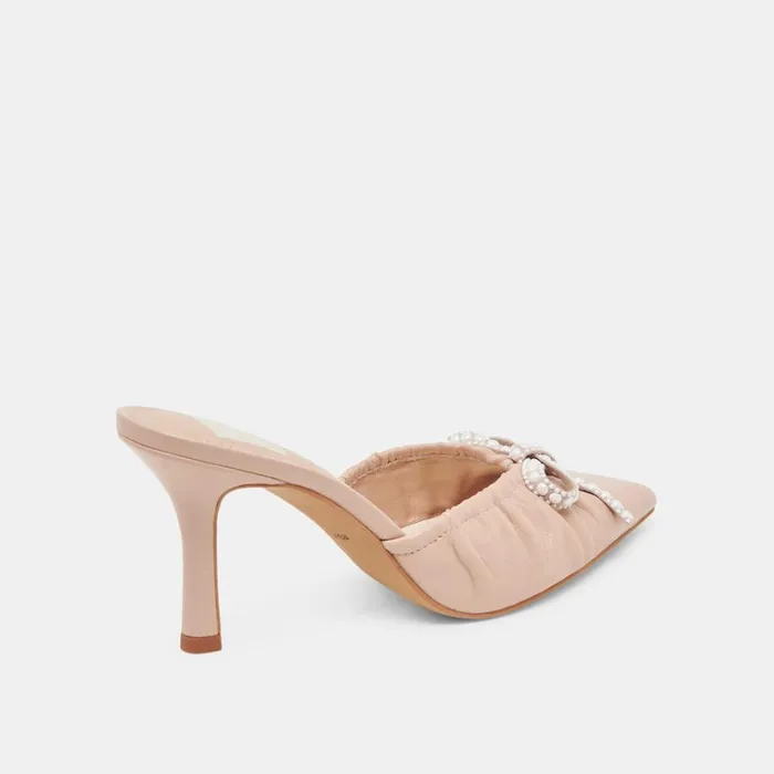 Heels Women Dolce Vita Kairi Pearl Heels Blush Crinkle Patent