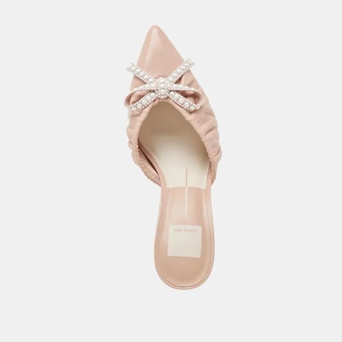 Heels Women Dolce Vita Kairi Pearl Heels Blush Crinkle Patent