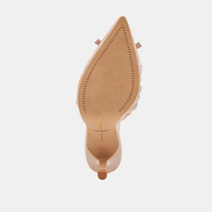 Heels Women Dolce Vita Kairi Pearl Heels Blush Crinkle Patent