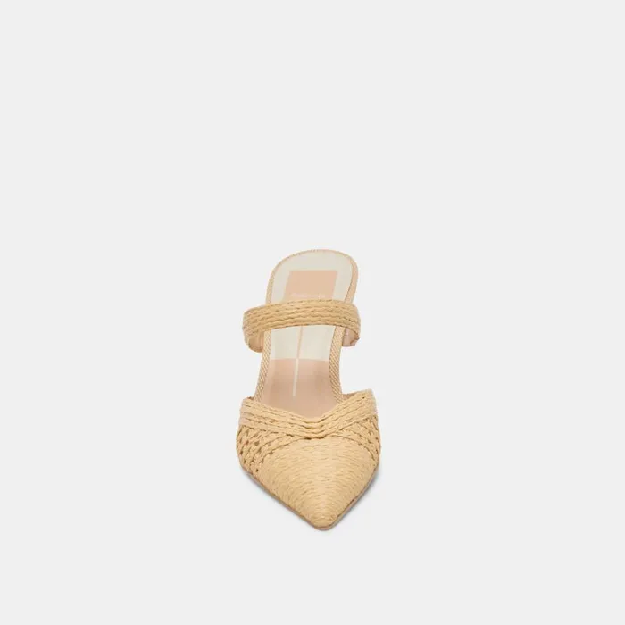 Heels Women Dolce Vita Kaline Heels Lt Natural Raffia