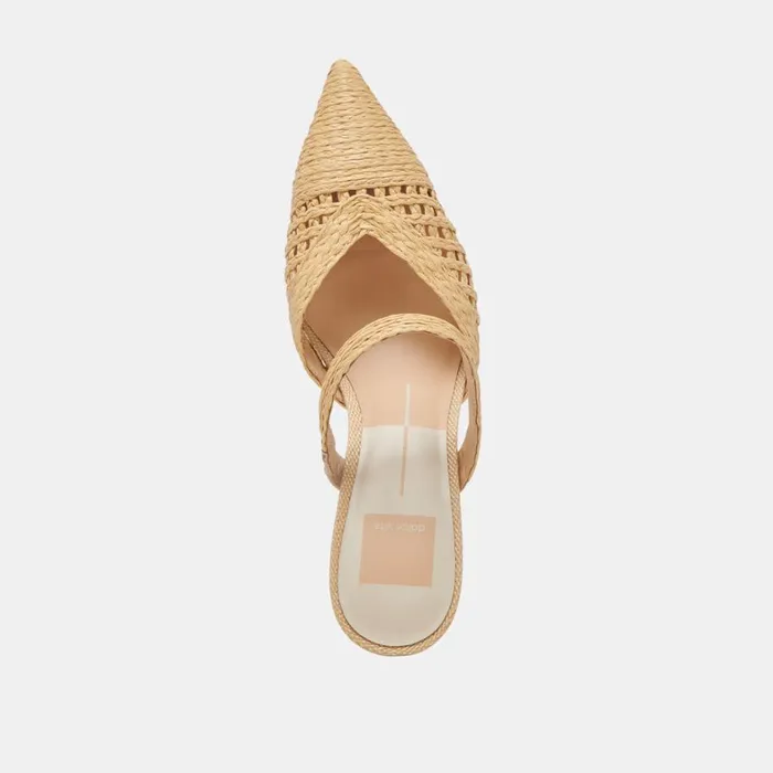 Heels Women Dolce Vita Kaline Heels Lt Natural Raffia