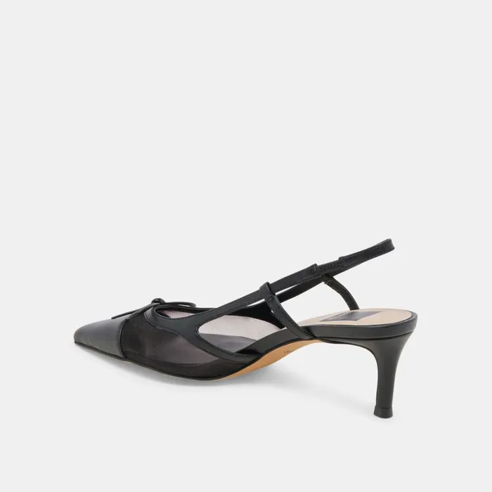 Heels Women Dolce Vita Kandi Heels Onyx Mesh