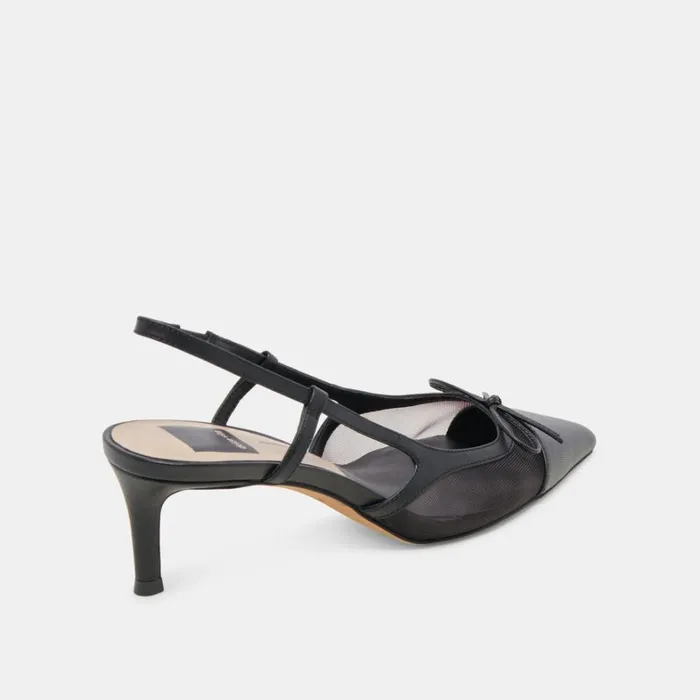 Heels Women Dolce Vita Kandi Heels Onyx Mesh
