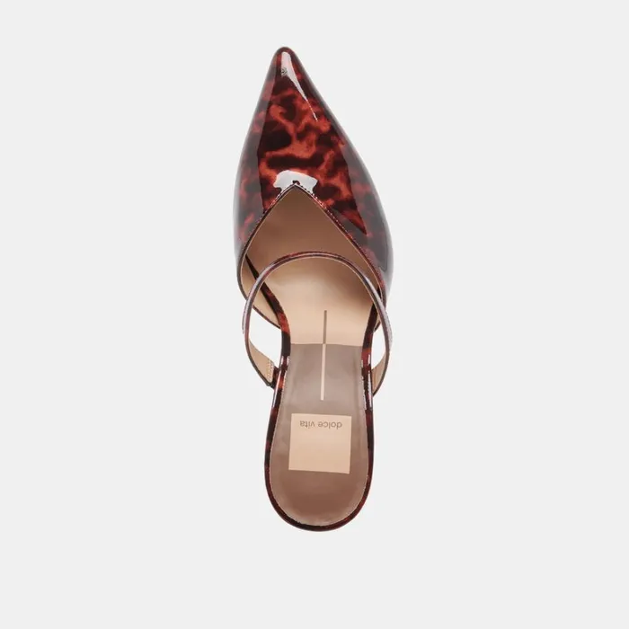 Heels Women Dolce Vita Kanika Heels Tortoise Patent Leather