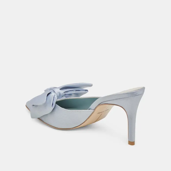 Heels Women Dolce Vita Kayli Heels Light Blue Satin
