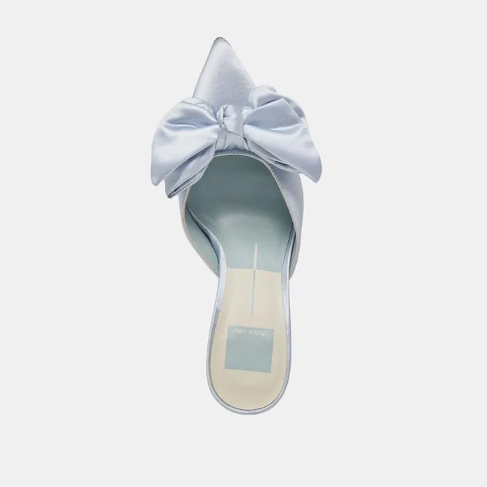 Heels Women Dolce Vita Kayli Heels Light Blue Satin