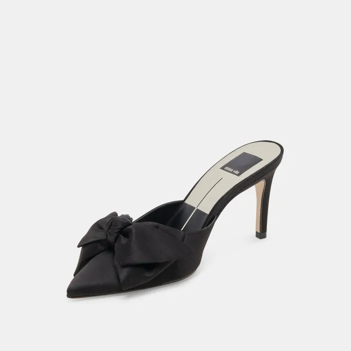 Heels Women Dolce Vita Kayli Heels Onyx Satin