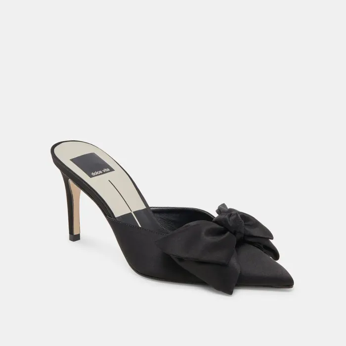 Heels Women Dolce Vita Kayli Heels Onyx Satin