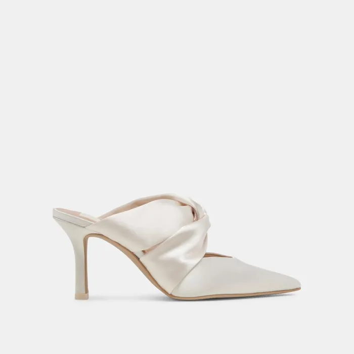 Heels Women Dolce Vita Kelsy Heels Creme Satin
