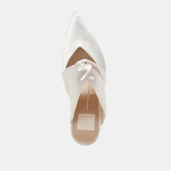 Heels Women Dolce Vita Kelsy Heels Creme Satin