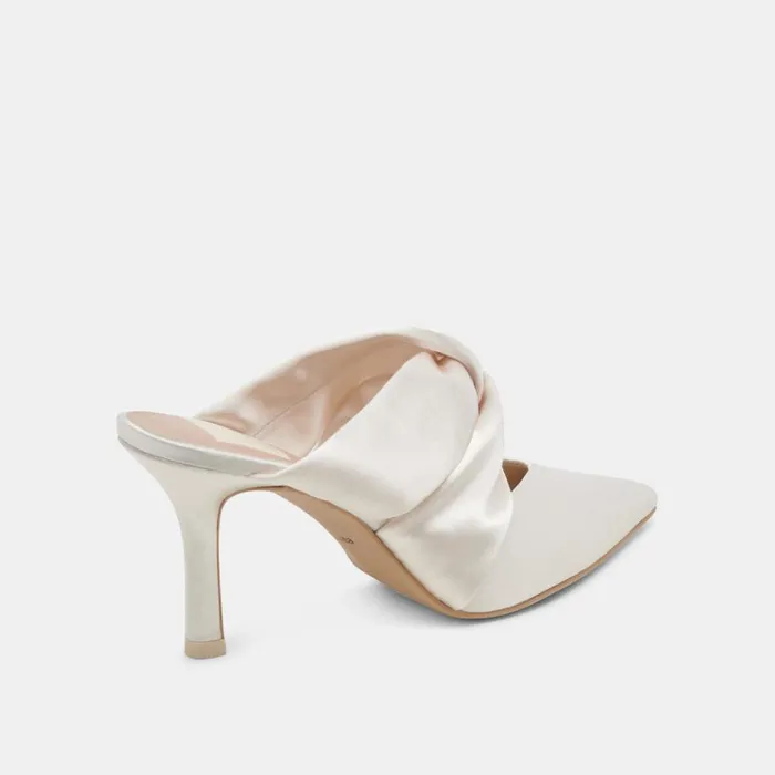 Heels Women Dolce Vita Kelsy Heels Creme Satin
