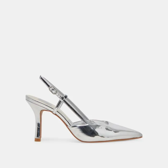 Heels Women Dolce Vita Kim Heels Silver Stella