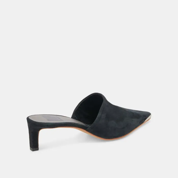 Heels Women Dolce Vita Lexy Heels Onyx Suede