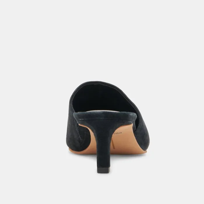 Heels Women Dolce Vita Lexy Heels Onyx Suede