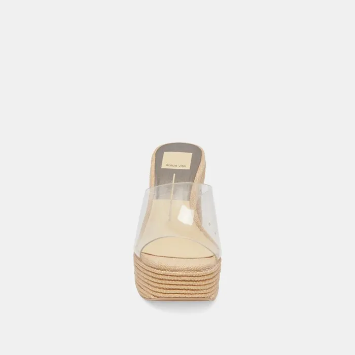 Heels Women Dolce Vita Lichia Heels Natural Vinyl