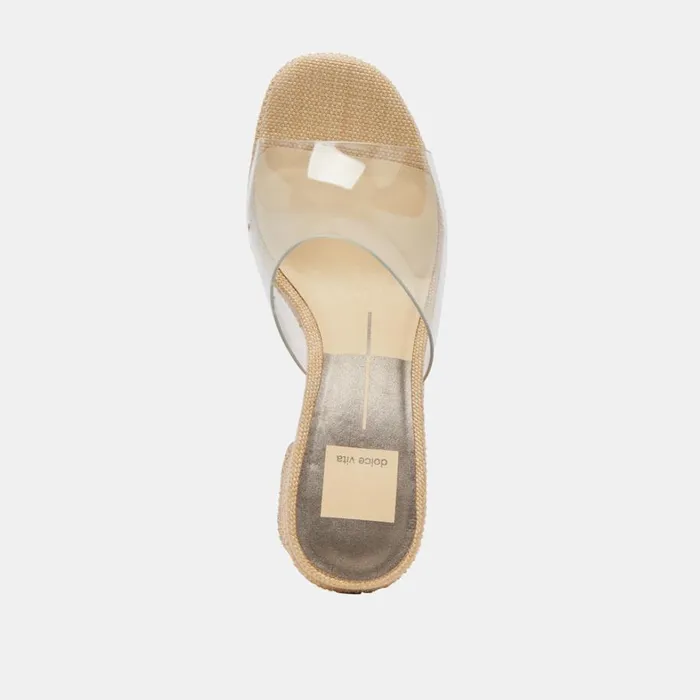 Heels Women Dolce Vita Lichia Heels Natural Vinyl
