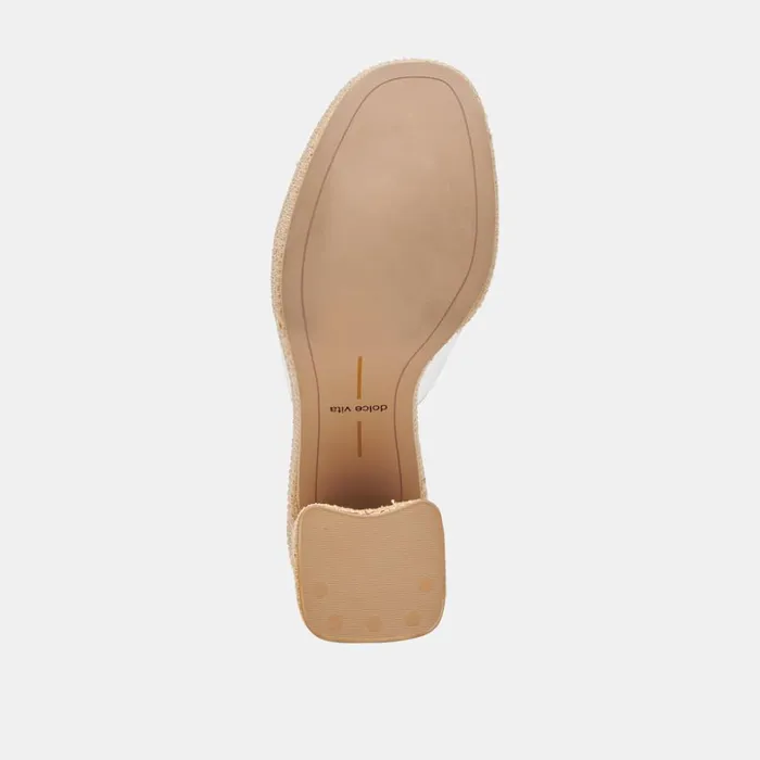 Heels Women Dolce Vita Lichia Heels Natural Vinyl