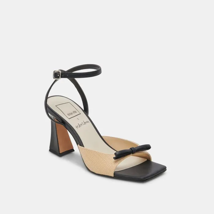 Heels Women Dolce Vita Loise Heels Lt Natural Raffia