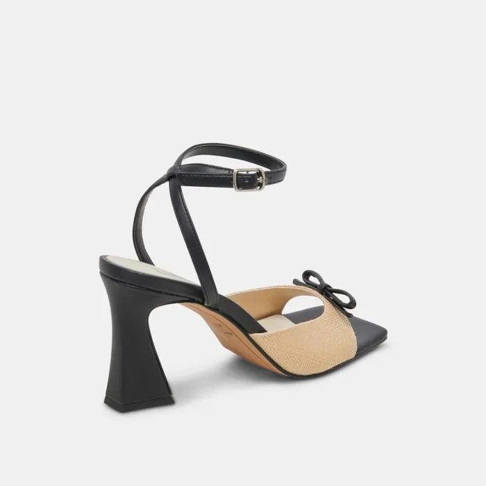 Heels Women Dolce Vita Loise Heels Lt Natural Raffia