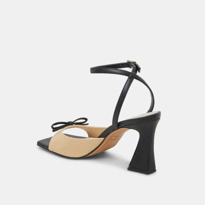Heels Women Dolce Vita Loise Heels Lt Natural Raffia