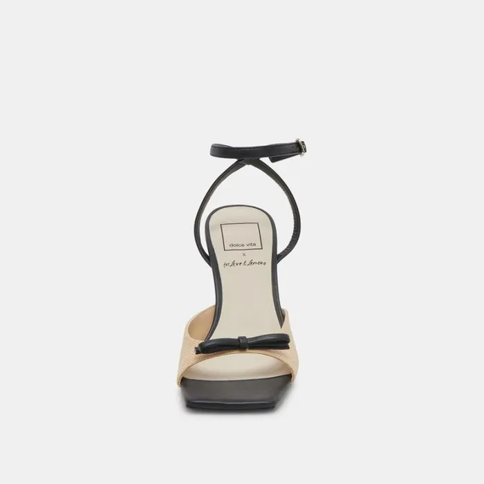 Heels Women Dolce Vita Loise Heels Lt Natural Raffia