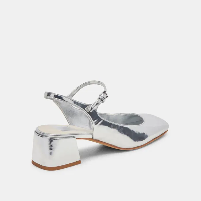 Heels Women Dolce Vita Maggi Heels Silver Specchio Stella