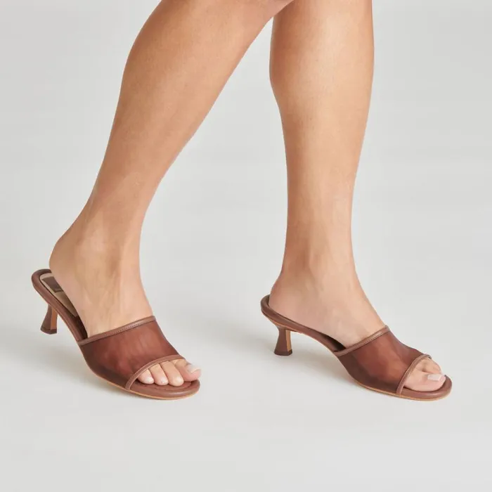 Heels Women Dolce Vita Meeza Heels Espresso Mesh