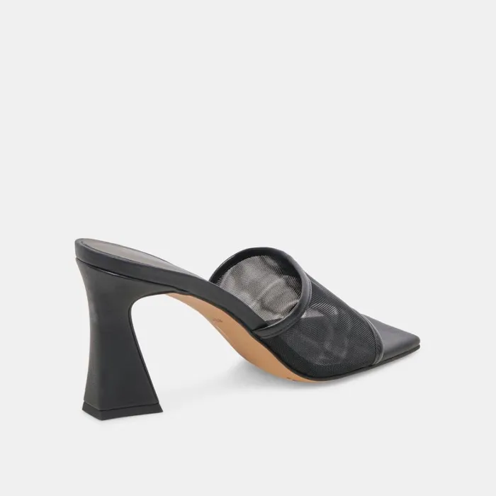Heels Women Dolce Vita Narda Heels Onyx Mesh