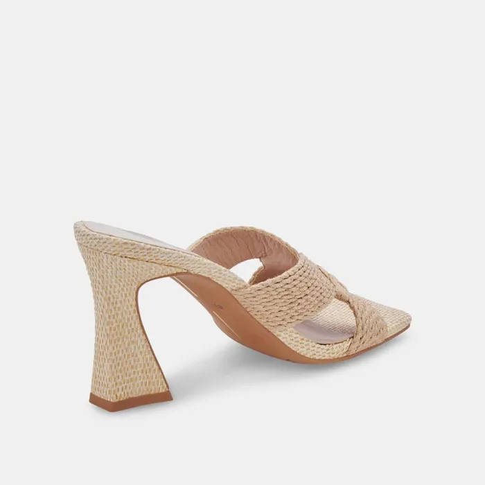 Heels Women Dolce Vita Nitro Heels Lt Natural Raffia