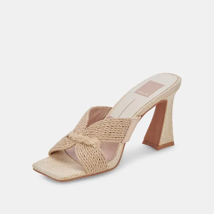 Heels Women Dolce Vita Nitro Heels Lt Natural Raffia