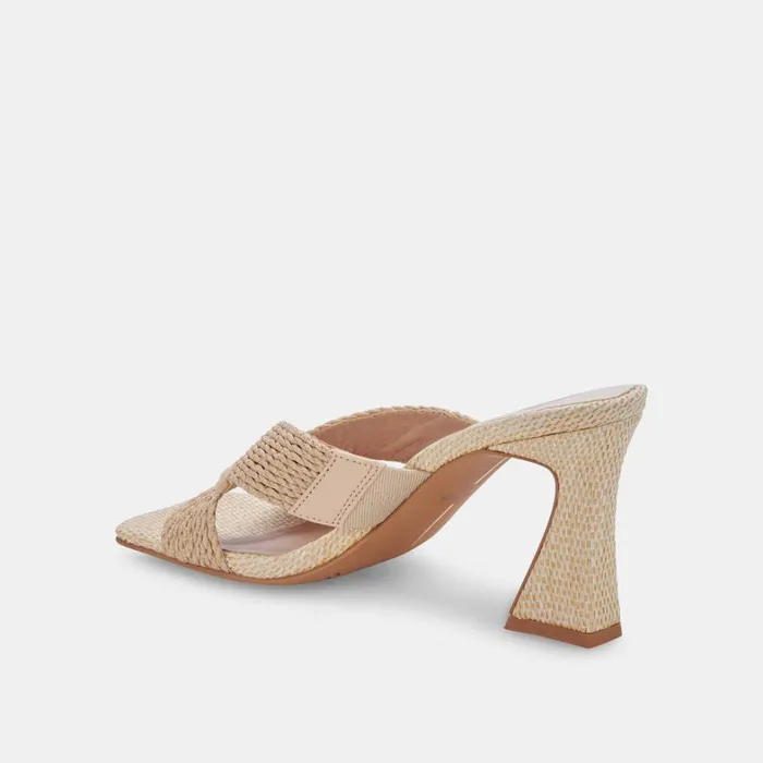 Heels Women Dolce Vita Nitro Heels Lt Natural Raffia