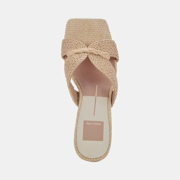 Heels Women Dolce Vita Nitro Heels Lt Natural Raffia