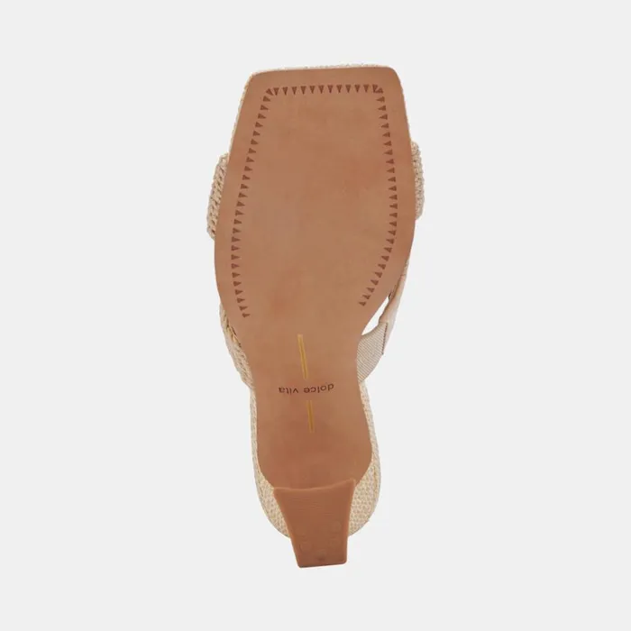 Heels Women Dolce Vita Nitro Heels Lt Natural Raffia