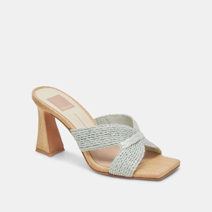 Heels Women Dolce Vita Nitro Heels Mint Raffia