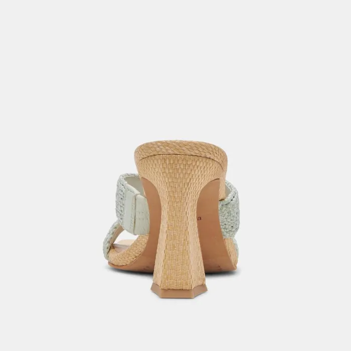 Heels Women Dolce Vita Nitro Heels Mint Raffia