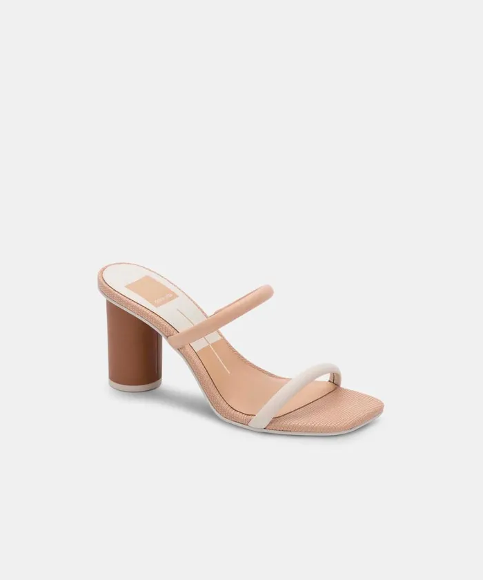 Heels Women Dolce Vita Noles Heels Natural White