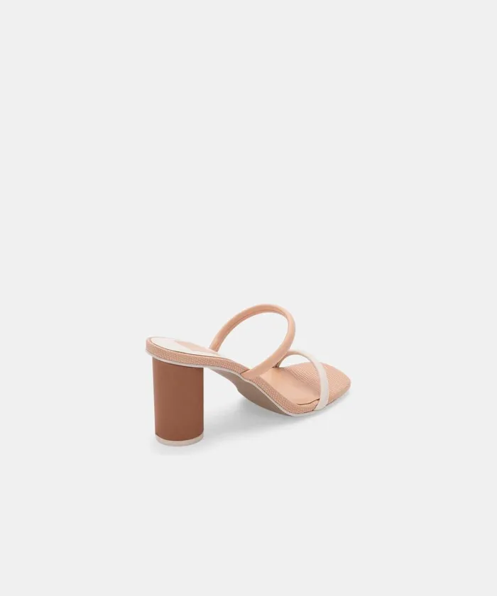 Heels Women Dolce Vita Noles Heels Natural White