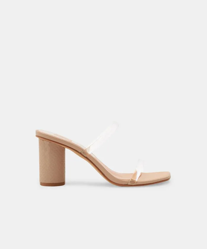 Heels Women Dolce Vita Noles Heels Nude Crystal