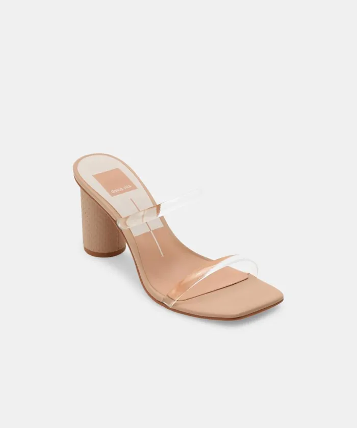 Heels Women Dolce Vita Noles Heels Nude Crystal