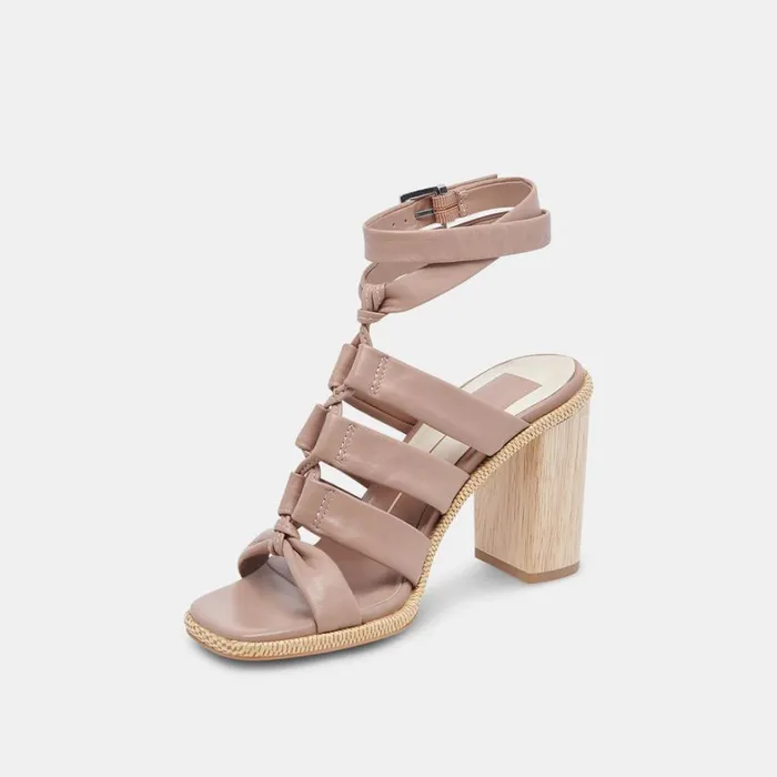 Heels Women Dolce Vita Olema Heels Cafe Leather