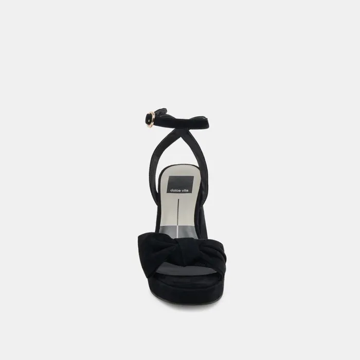 Heels Women Dolce Vita Pacie Heels Onyx Suede