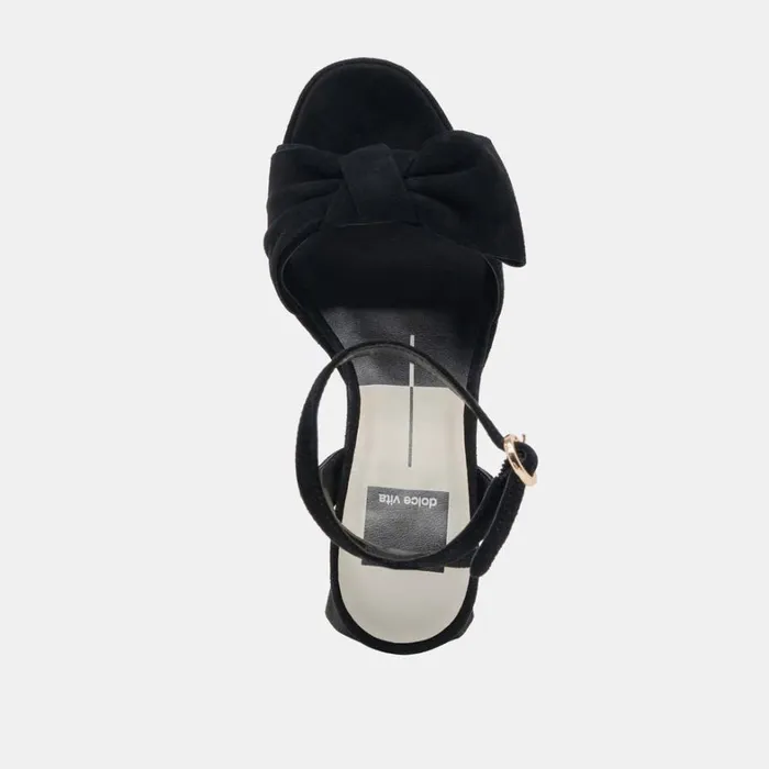 Heels Women Dolce Vita Pacie Heels Onyx Suede