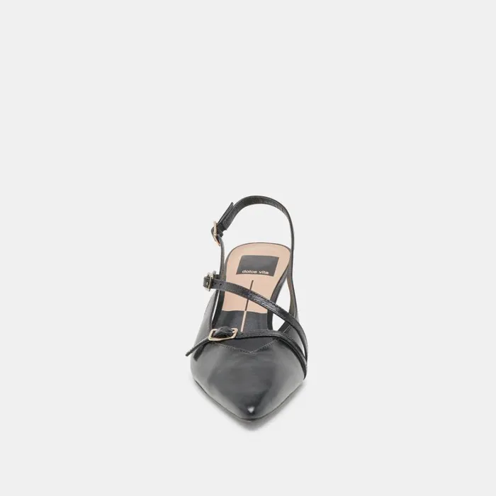 Heels Women Dolce Vita Pamla Mid Heels Midnight Crinkle Patent