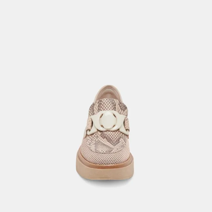 Heels Women Dolce Vita Sandey Loafers Sand Mesh