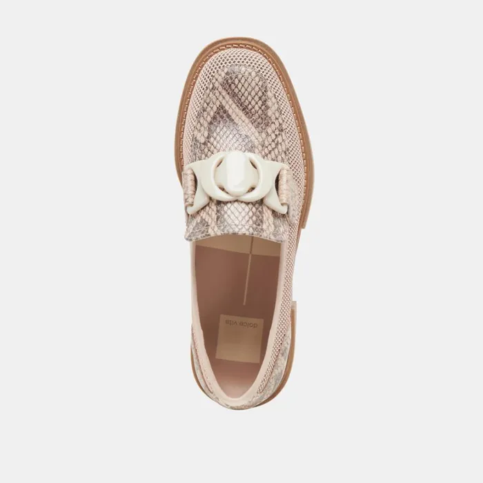 Heels Women Dolce Vita Sandey Loafers Sand Mesh