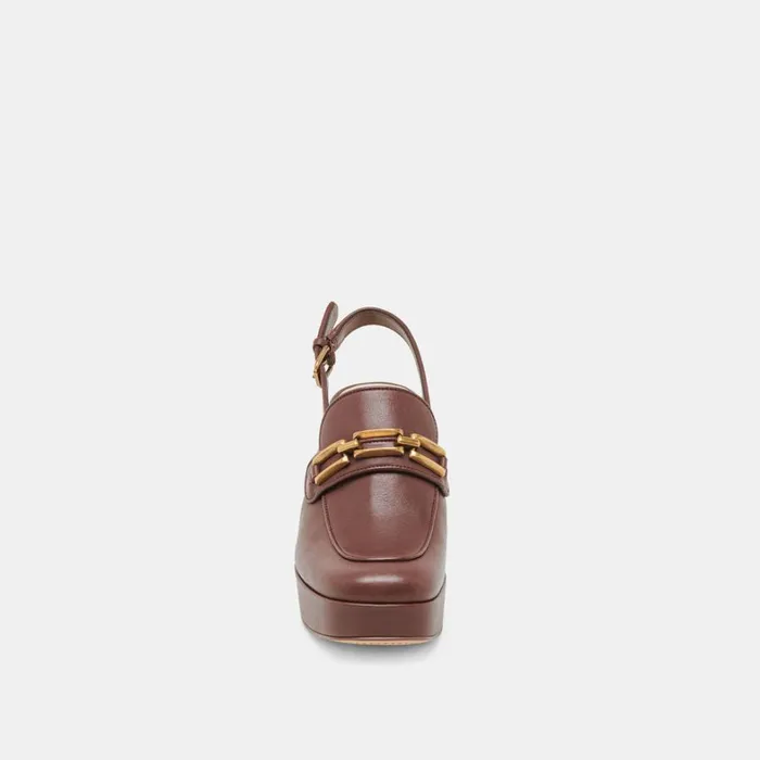 Heels Women Dolce Vita Sirus Heels Chocolate Leather