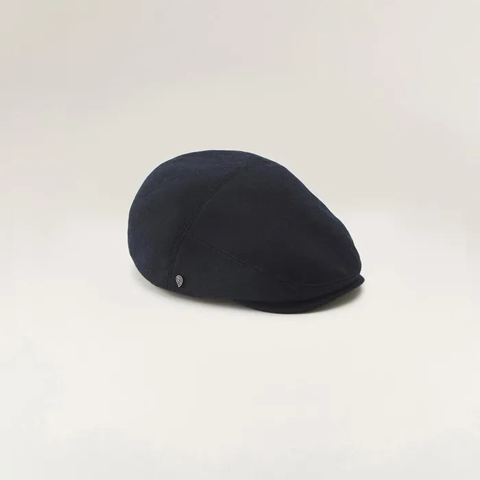Helen Kaminski Amias Navy Men Caps and Flat Caps