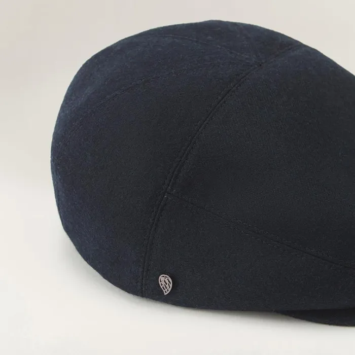 Helen Kaminski Amias Navy Men Caps and Flat Caps