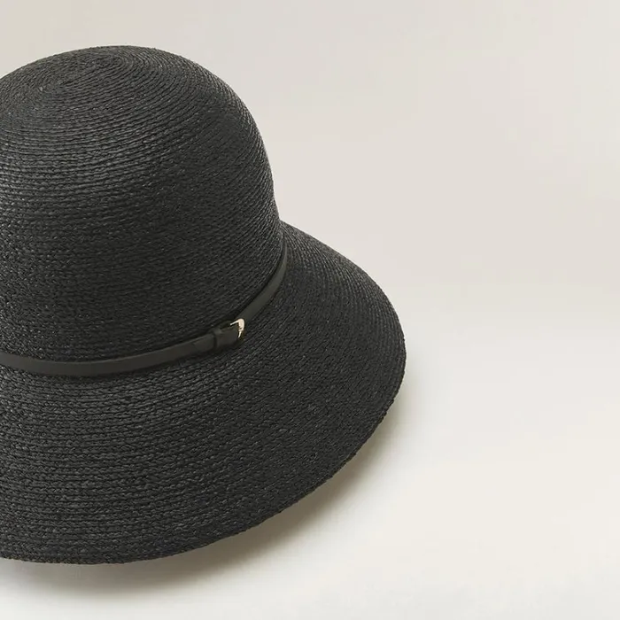 Helen Kaminski Besa 9 Charcoalblack Hats Cloche